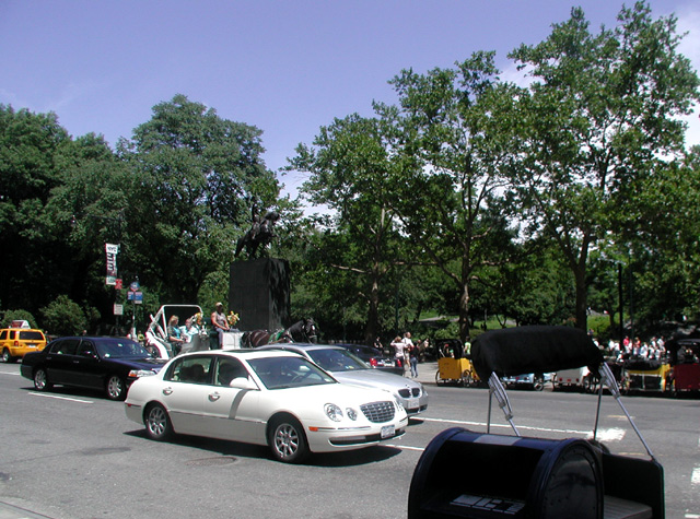 Outside central park