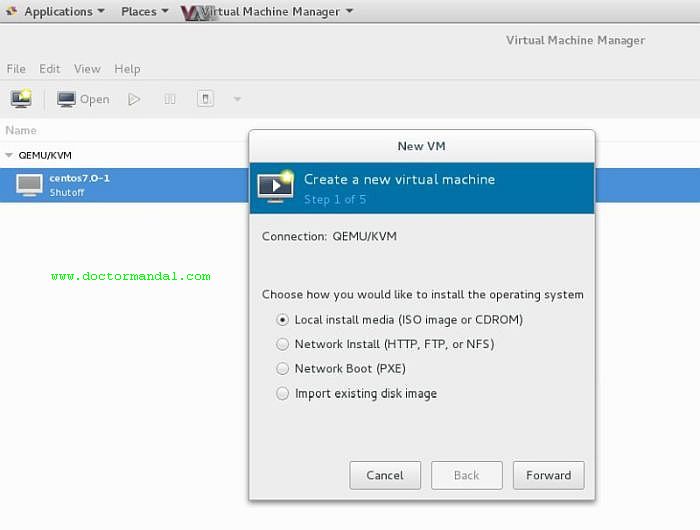 Qemu/KVM and Virtual Machine Manager